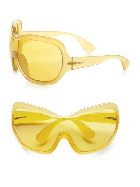 prada illusion ski mask inspired sunglasses|Women's Sunglasses .